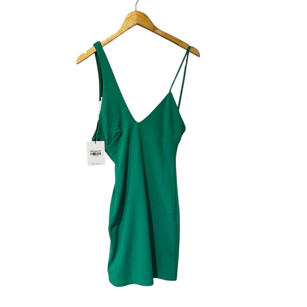 Hello Molly Green Sleeveless Mini Dress Size 2 NWT